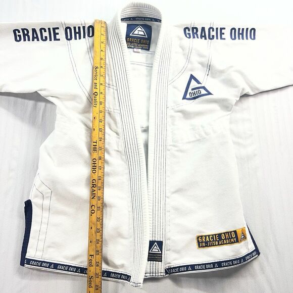 Gracie Custom Ohio Gi Gracie Ohio Jiu-Jitsu Academy Size W1 Top And 2 Bottoms - Picture 7 of 16